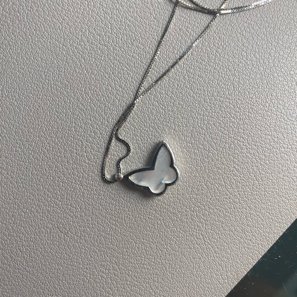 Made in Italy butterfly necklace